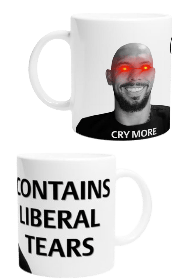Liberal Tears back view Top G mug