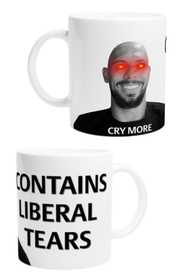 Liberal Tears back view Top G mug