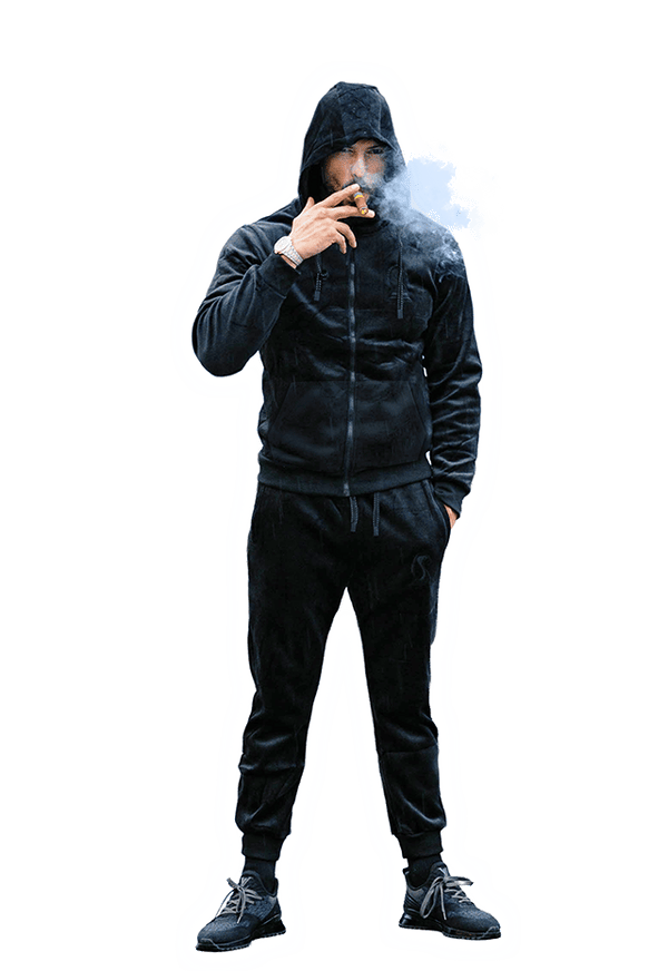 Money Suit front view Top G matching set