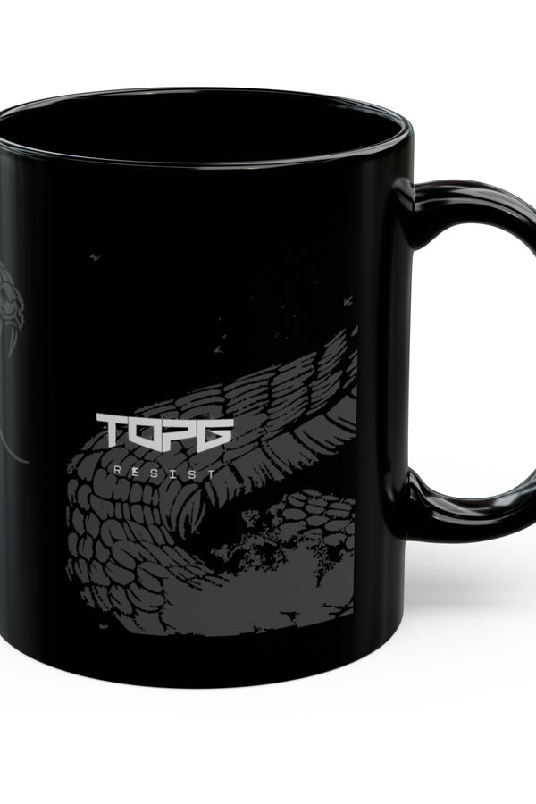 Cobra Mug Black - handle right