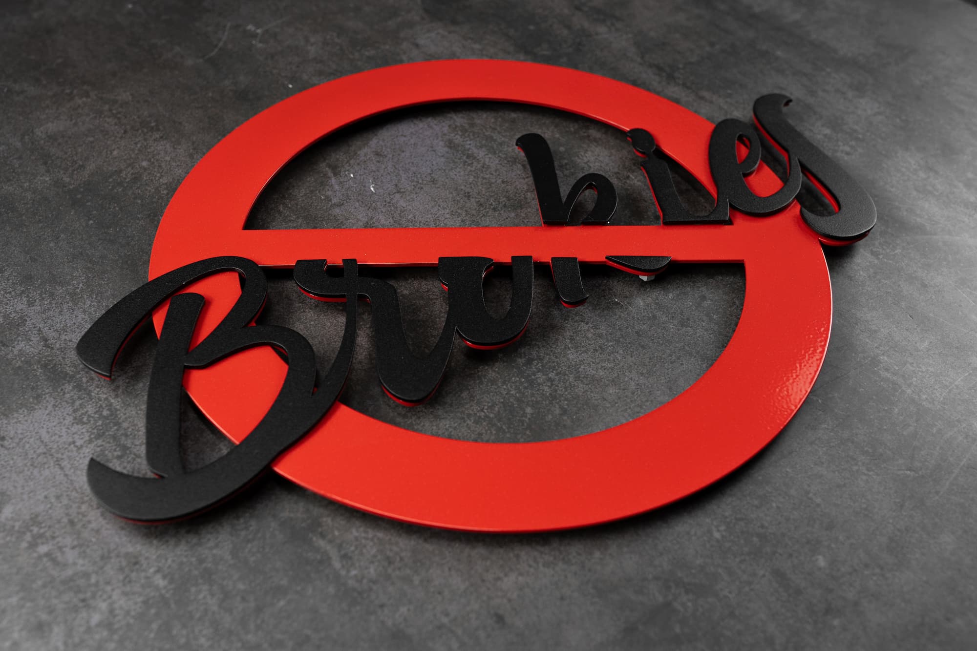 No Brokies Wall Sign | Limited Edition Steel Decor | Top G Andrew Tate