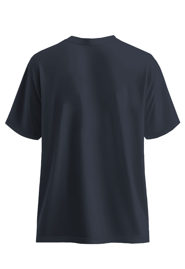 Legacy Pocket Tee Blue back view Top G men's t shirt