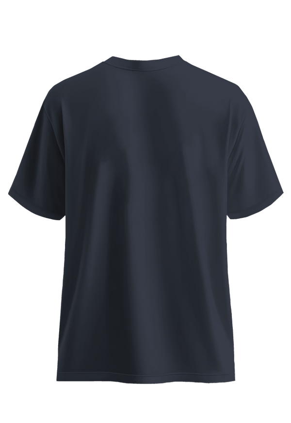 Legacy Pocket Tee Blue back view Top G men's t shirt