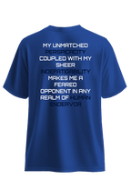 Resist 2 Black on model Top G men's t shirt