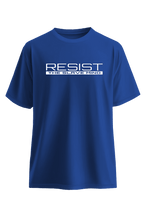 Resist 2 Black flat lay Top G men's t shirt