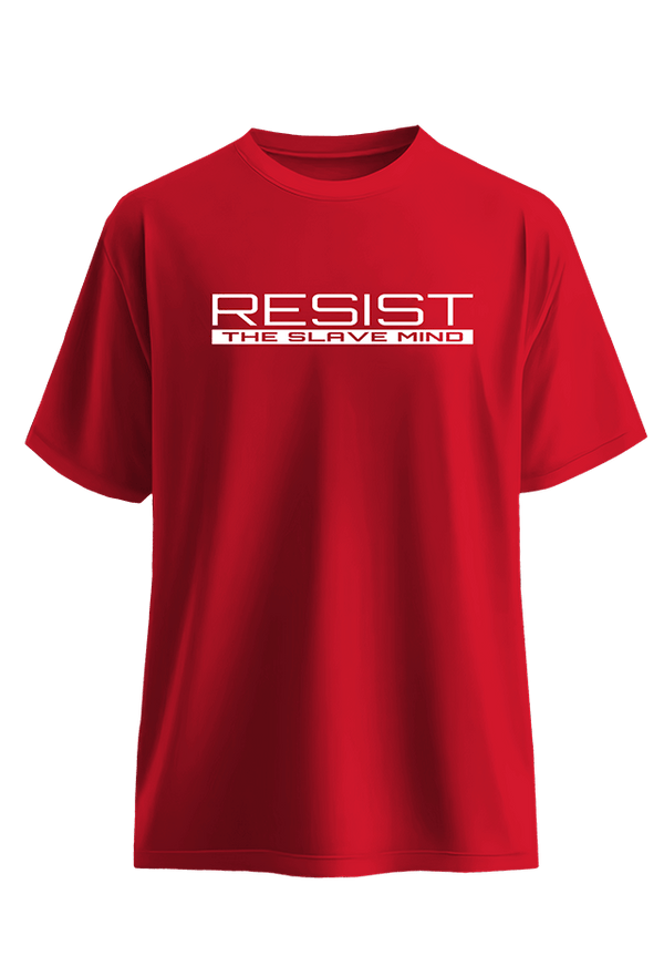 Resist 2 Black packaging Top G men's t shirt