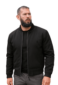 Legacy Bomber Jacket front view Top G men's bomber jacket