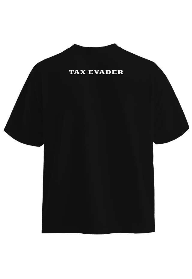 Professional Tax Evader White detail Top G men's t shirt