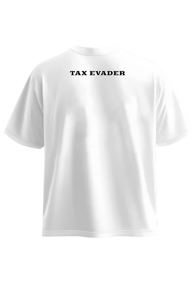 Professional Tax Evader White side view Top G men's t shirt