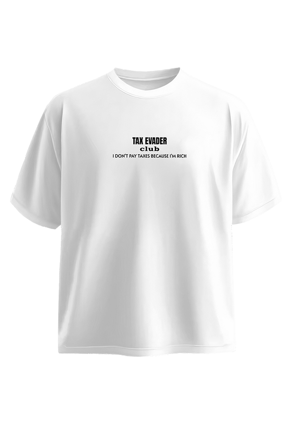 Professional Tax Evader Black front view Top G men's t shirt