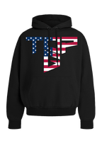 Top Hoodie USA Edition front view Top G men's hoodie