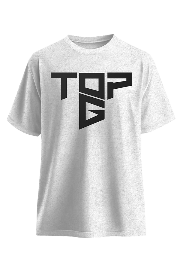 Top Tee Grey and Black lifestyle Top G men's t shirt