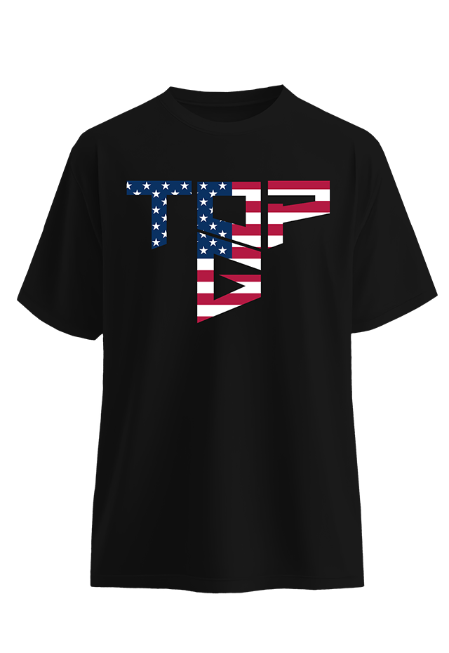 Top Tee USA Edition front view Top G men's t shirt