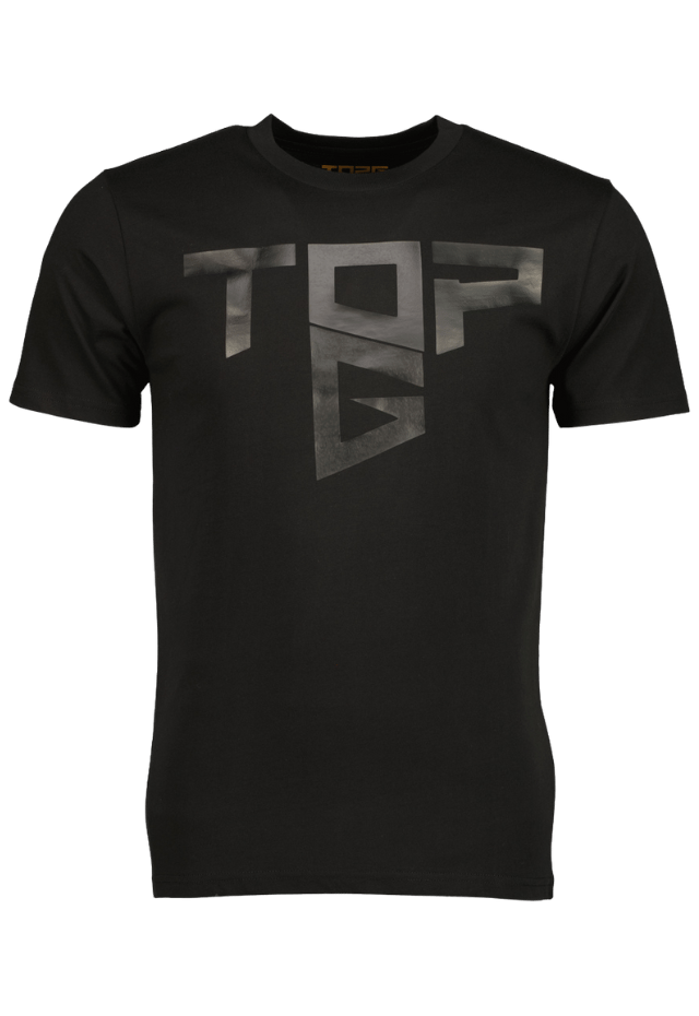 Top Tee Blackout Edition detail Top G men's t shirt