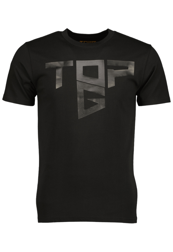 Top Tee Blackout Edition detail Top G men's t shirt