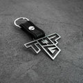 Don't lose your keys side view Top G keychain