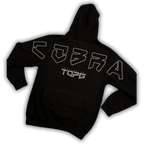Cobra Shield Silver Shadow back view Top G men's hoodie
