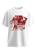 The Lada Effect Tee White front view Top G men's t shirt