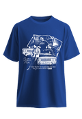 The Lada Effect Tee Blue detail Top G men's t shirt