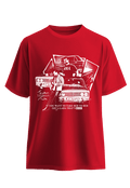 The Lada Effect Tee Red side view Top G men's t shirt