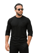 Legacy Pocket Long Tee front view Top G men's t shirt