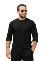 Legacy Pocket Long Tee front view Top G men's t shirt