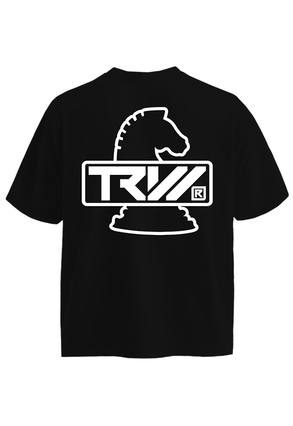 TRW Energy Black W flat lay Top G men's t shirt