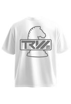TRW Energy White G back view Top G men's t shirt