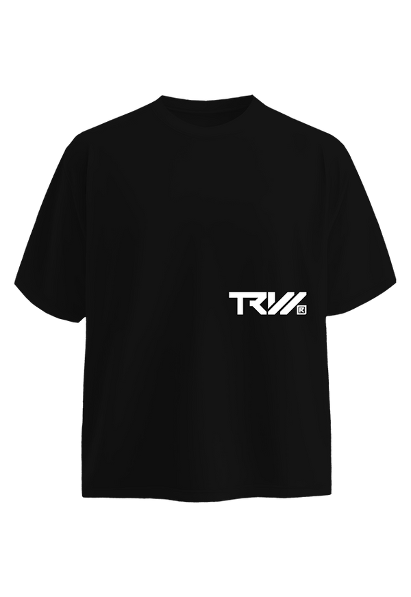 TRW Energy Black W on model Top G men's t shirt