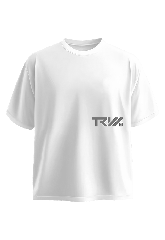TRW Energy White G front view Top G men's t shirt