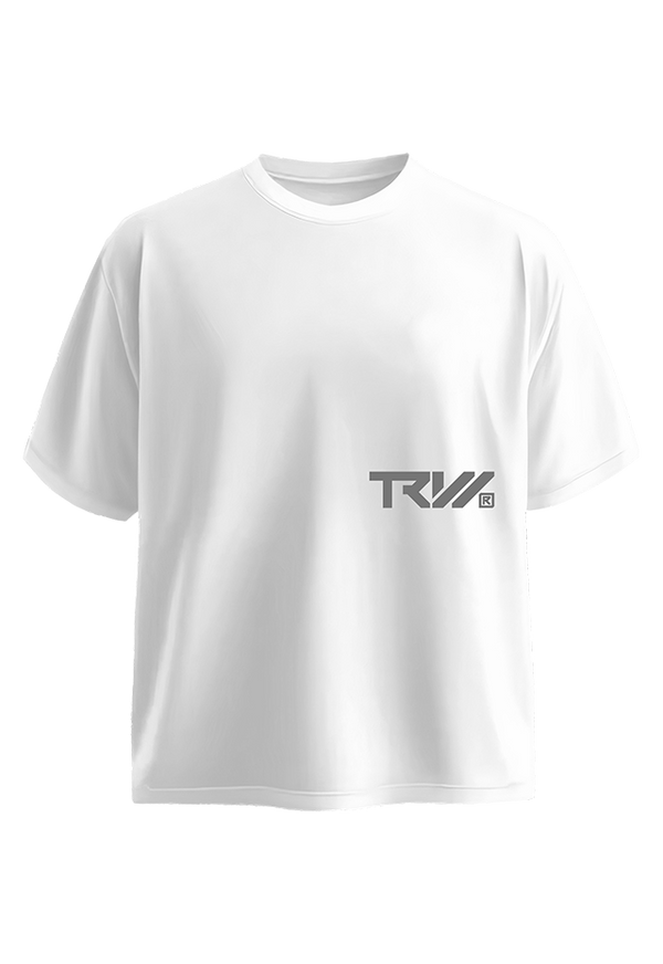 TRW Energy White G front view Top G men's t shirt
