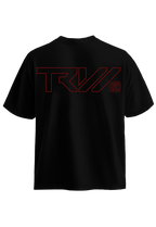 TRW Strength Black R back view Top G men's t shirt