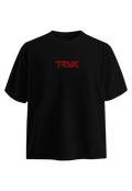TRW Strength Black R front view Top G men's t shirt