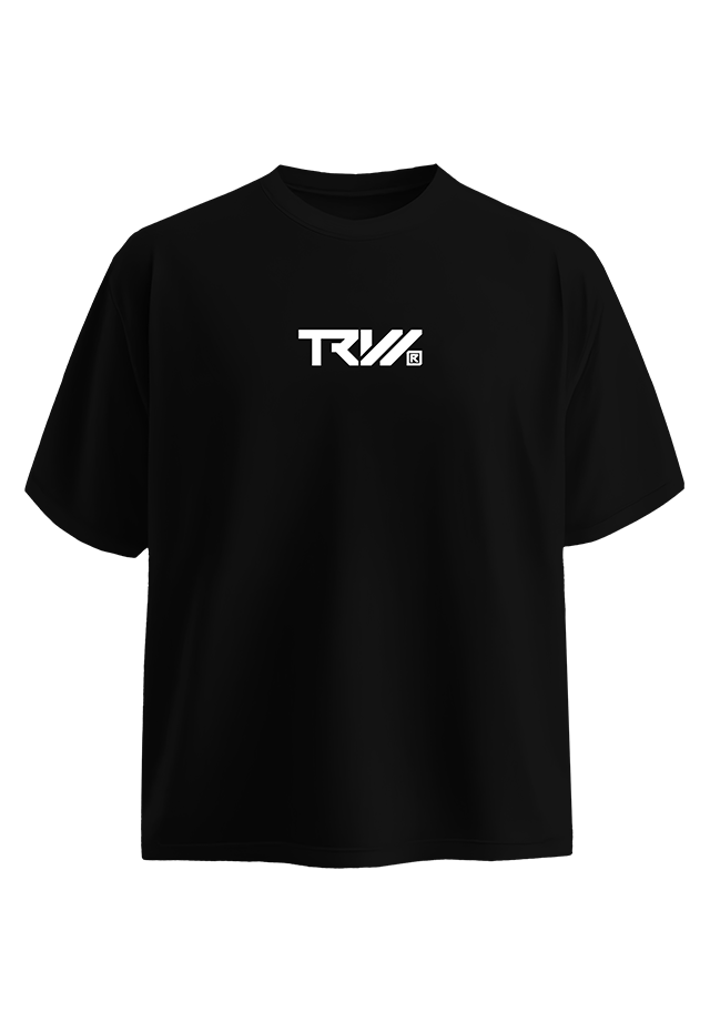 TRW Strength Black W front view Top G men's t shirt