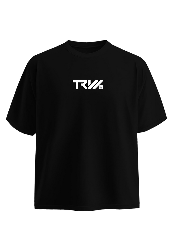 TRW Strength Black W front view Top G men's t shirt